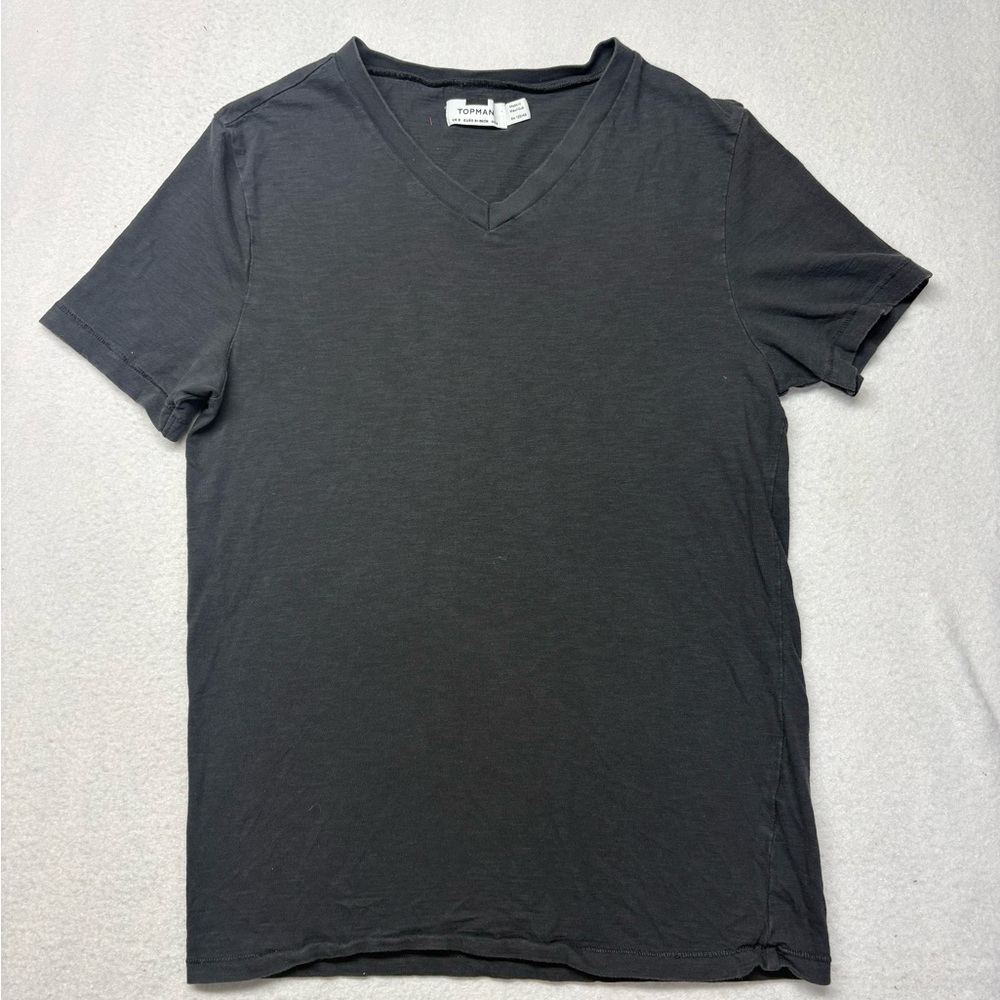 Topman Men’s V-neck Basic T-Shirt Size Small FREE SHIPPING
